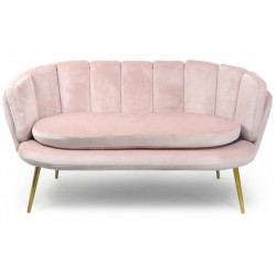 DOLCE PINK VELVET SOFA