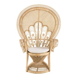 EMMANUELLE RATTAN ARMCHAIR