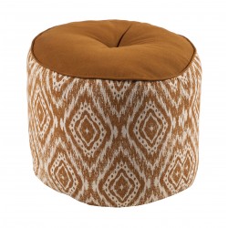 BOHO PRINTED POUF