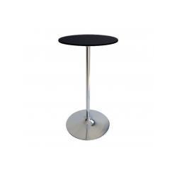 MODULO ROUND BLACK HIGH TABLE
