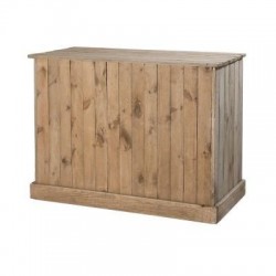 VINTAGE WOODEN RECEPTION COUNTER