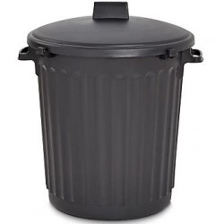 PLASTIC BIN WITH LID