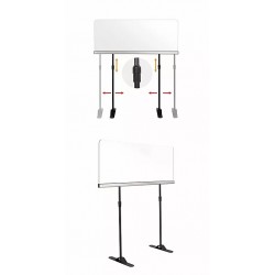 ADJUSTABLE PLEXIGLASS SCREEN