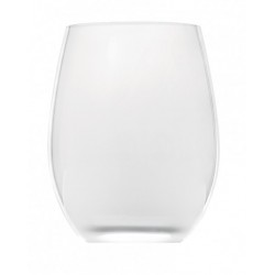 DROP WHITE OPAQUE TUMBLER