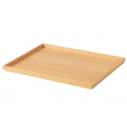 NATURAL BAMBOO RECTANGULAR TRAY L