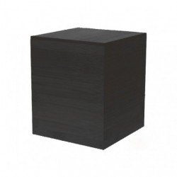BLACK BAMBOO CUBE STAND