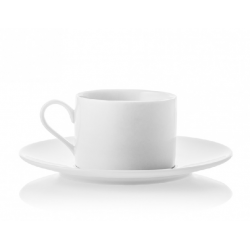 PERLE TEA/COFFEE CUP AND SAUCER, 20CL