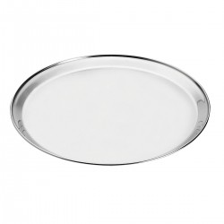 ROUND STAINLESS STEEL TRAY