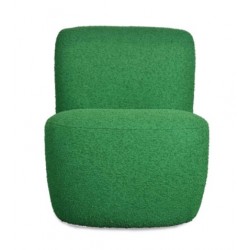 FAUTEUIL OSCAR BOUCLETTE VERT