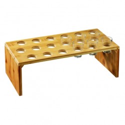18-HOLE BAMBOO DISPLAY STAND