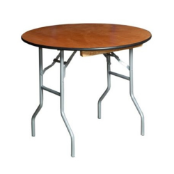 TABLE GUÉRIDON RONDE PLATEAU BOIS À NAPPER 75 CM