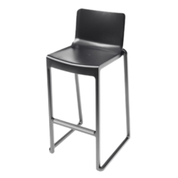 BLACK KASAR HIGH CHAIR