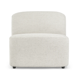 FAUTEUIL ALBA BOUCLETTE BLANC