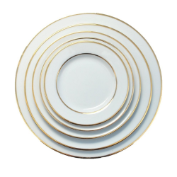 ASSIETTE GAMME FILET OR