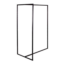 BLACK STRUCTURED COAT RACK
