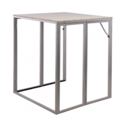 TABLE BUFFET CARRÉE BOX 90 CM