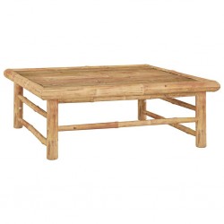 SQUARE BAMBOO COFFEE TABLE