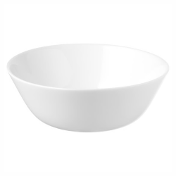 BASIC WHITE TEMPERED GLASS BOWL 15CM