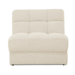 FAUTEUIL ROMY BOUCLETTE BLANC AVOINE