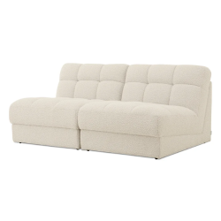 FAUTEUIL ROMY BOUCLETTE BLANC AVOINE