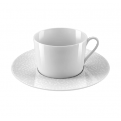 TASSE AVEC SOUS-TASSE ÉCLAT THÉ/CAFÉ 20CL