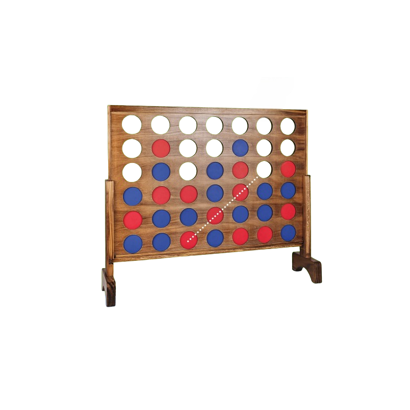 PUISSANCE 4 GÉANT EN BOIS