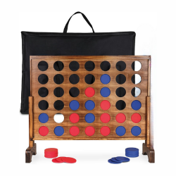 PUISSANCE 4 GÉANT EN BOIS