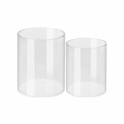 LOT DE 2 RÉHAUSSES TUBES EN PLEXI