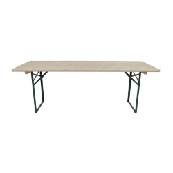 TABLE RECTANGULAIRE KERMESSE BOIS 180 CM