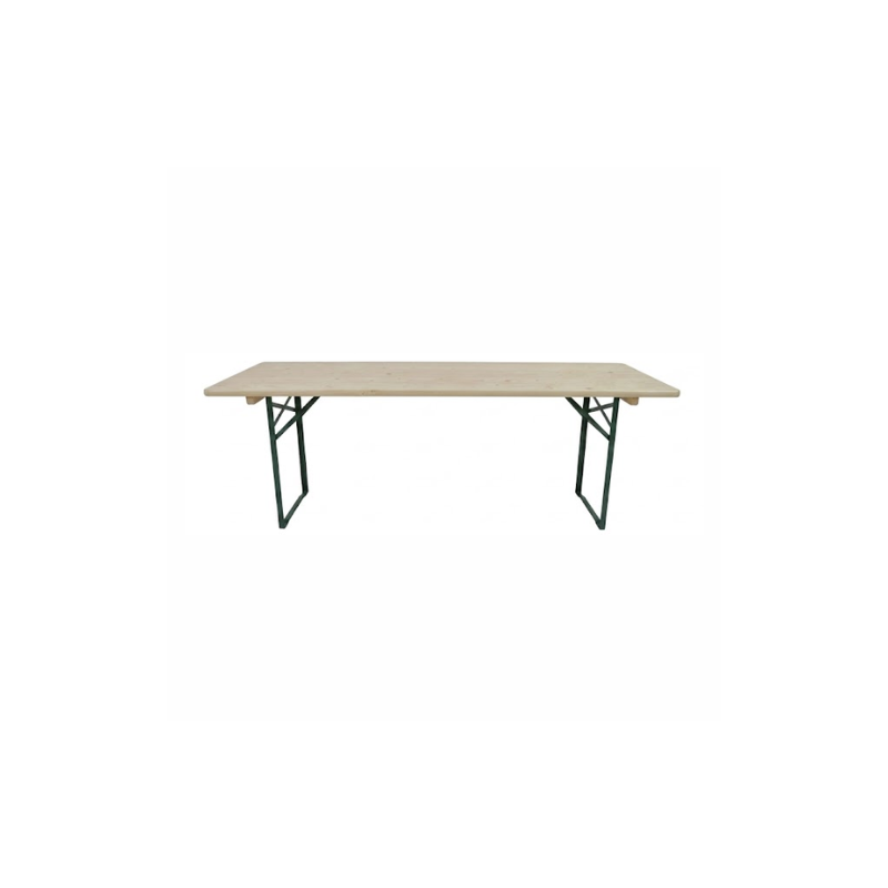 TABLE RECTANGULAIRE KERMESSE BOIS 180 CM
