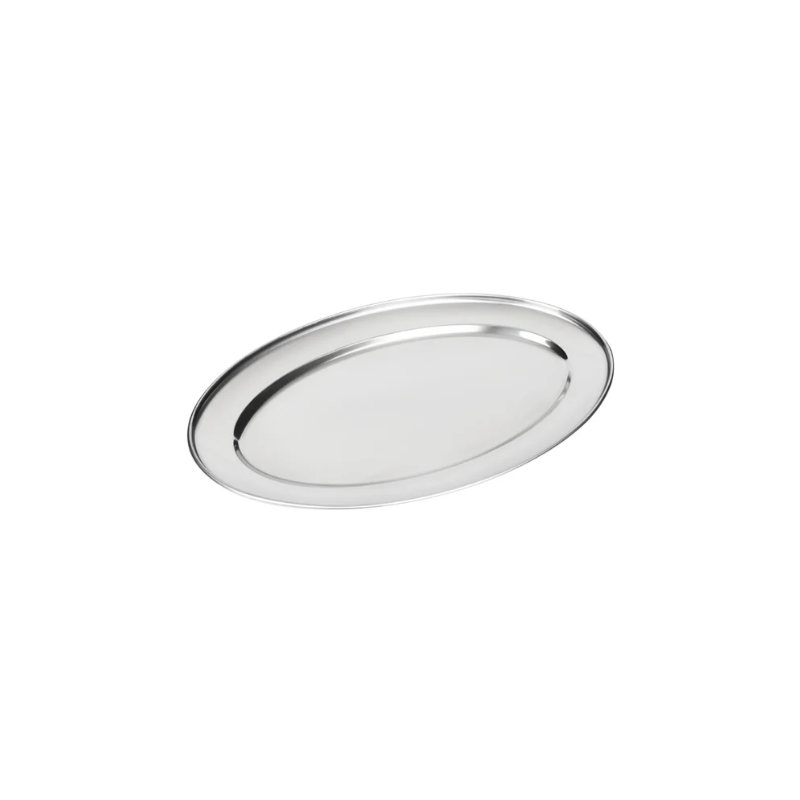 PLATEAU OVALE INOX
