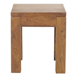 SQUARE SOLID OAK COFFEE / SIDE TABLE