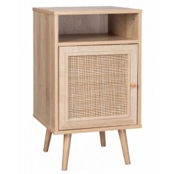 SQUARE CANNAGE BEDSIDE COFFEE TABLE